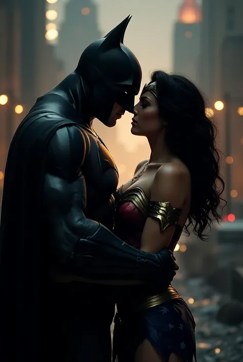 batman kiss wonder woman