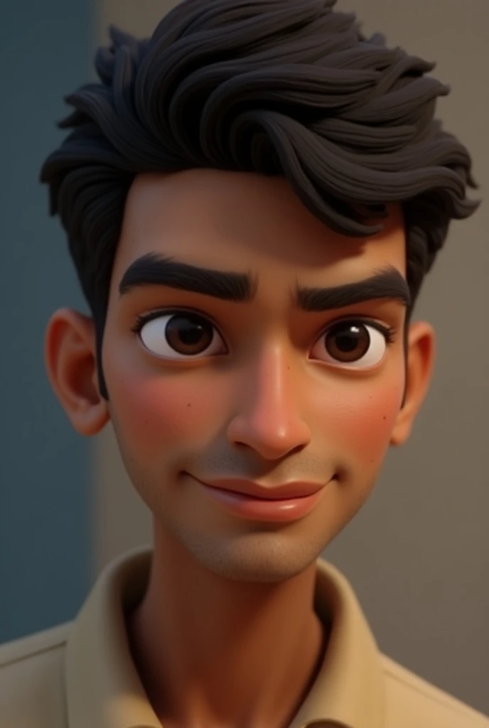 
  ung indian man  3D animation