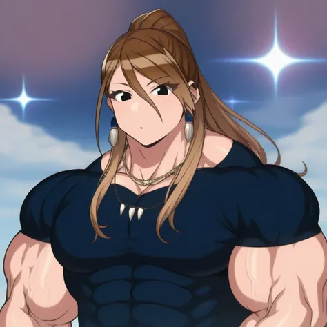 muscular girl, ((((huge)))) girl, (((((flat))))) chest,((((((wide)))))) shoulder, 1girl, ((((thick)))) neck, (((((wide))))) pecs, ((((muscular, muscle, big girl, fat, thick arms, (((large))) torso, pectorals, lat, ((((huge)))) hip)))), straight waist, uppe...