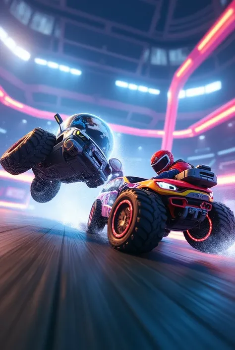 Controle de video game rocket league
