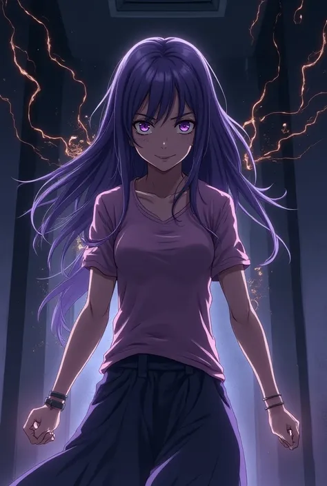 Style  anime 2d

Scène : La Colère de la Femme aux Cheveux Violets
Contexte : Après avoir vu Mohamed se battre avec une force incroyable, la femme aux cheveux violets est submergée par la colère et lincompréhension.

Page 1 : La Découverte de la Puissance
...