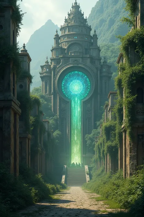 Forgotten City with a ResplacenSiente Portal