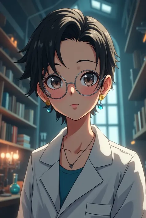 The anime representation of the mother of research and science