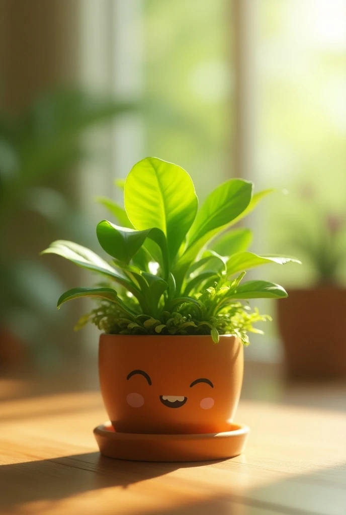 A happy mini plant