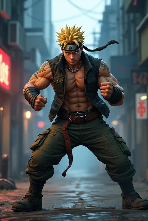 Naruto adult street fighter version 