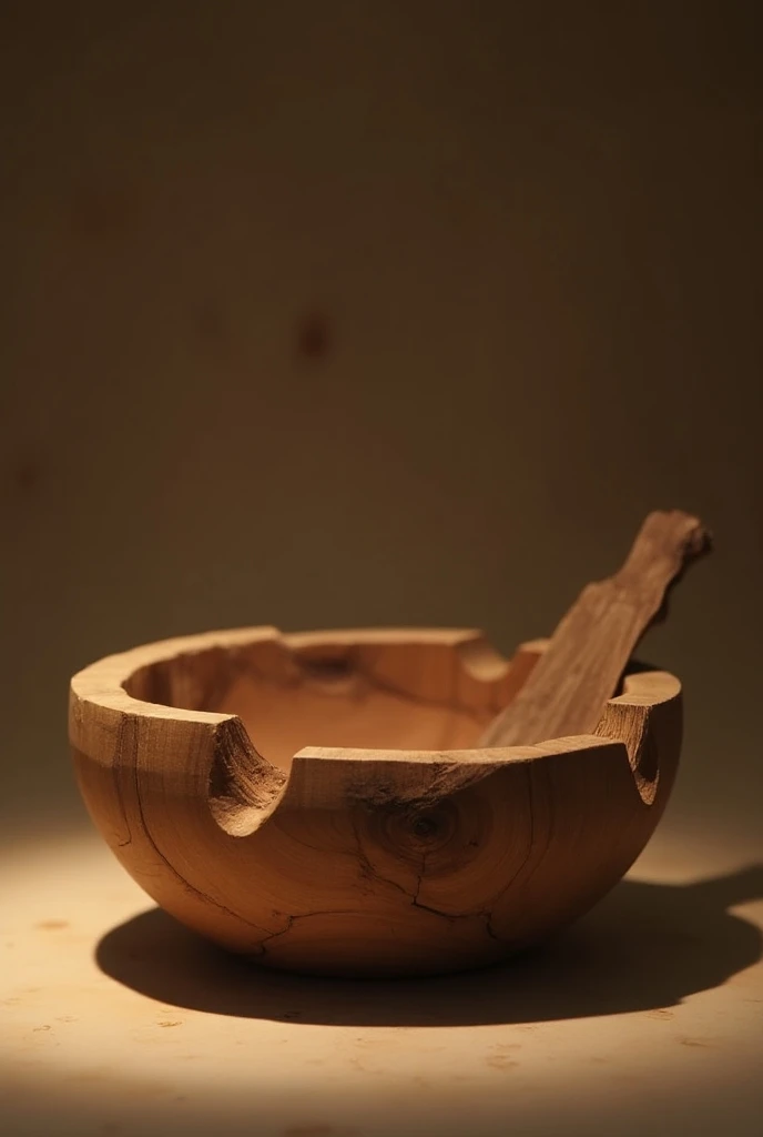 Minecraft wooden bowl