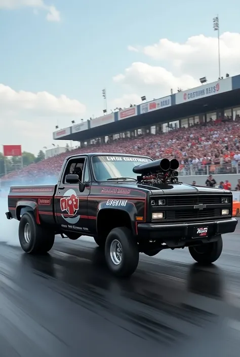 An image of an npr Chevrolet turbo stakes truck 