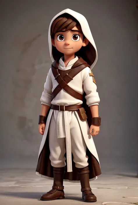 Templario boy with brown hair

Black Eyes White Cloak and Medieval Armor