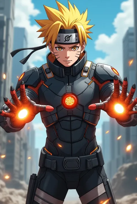 Naruto as Iron Man 