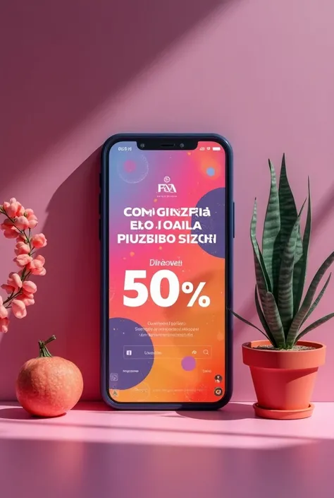 Design a modern and clean Facebook ad promoting an exclusive affiliate sign-up offer. The layout should be simple but professional, with a focus on the main benefits of the program. Use vibrant colors and include the following short text in Portuguese: Gan...