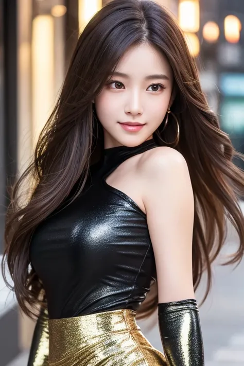  Full Body Shot、
Huge 、Long brown hair、Shiny, Oily skin、      Glowing Skin   、   white skin、Flying debris,    best quality, Realistic,    very detailed, finely,    High Resolution   ,   8k dende wallpaper, Beautiful woman,, Light Brown, Messy Hair,  Sharp ...