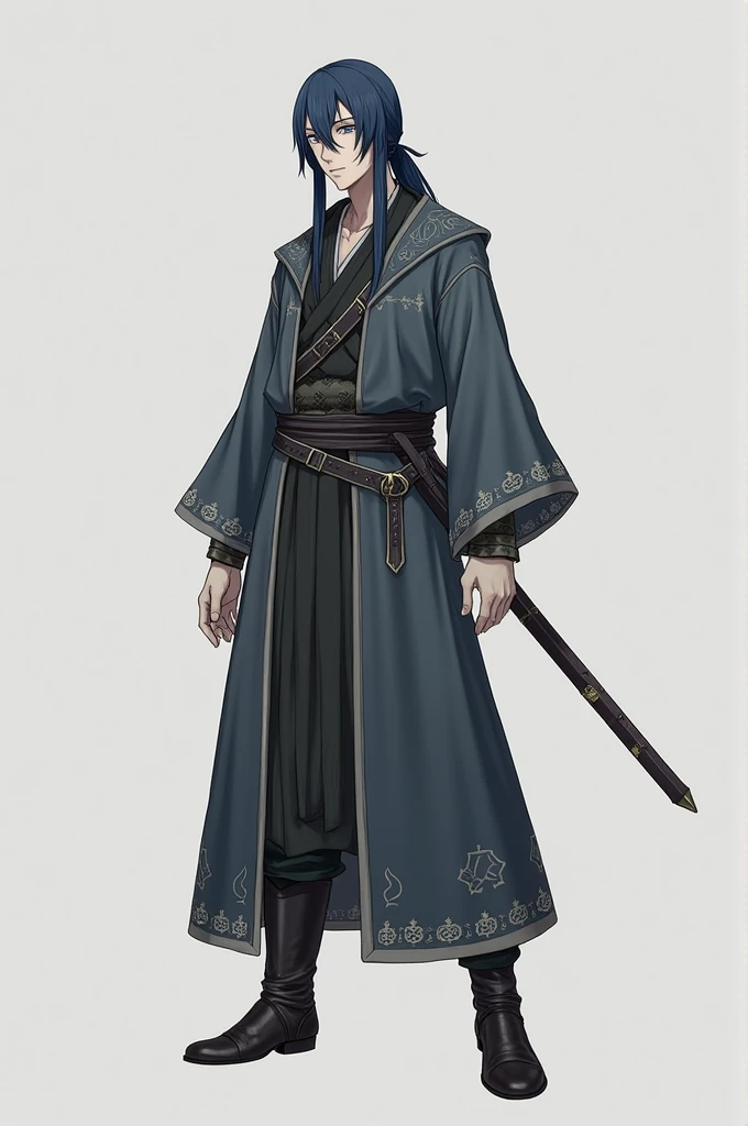 Here’s a revised character design for Ryuu, incorporating his ancient clothing and chain-and-sickle weapon:


---

Physical Appearance:

Age: 23

Height: 60" (183 cm)

Build: Slim but toned, with a lithe, agile frame that reflects his quick movements and d...