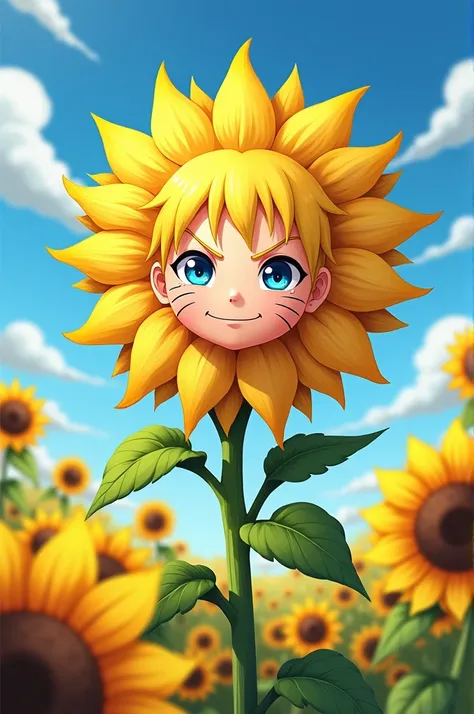 sunflower uzumaki