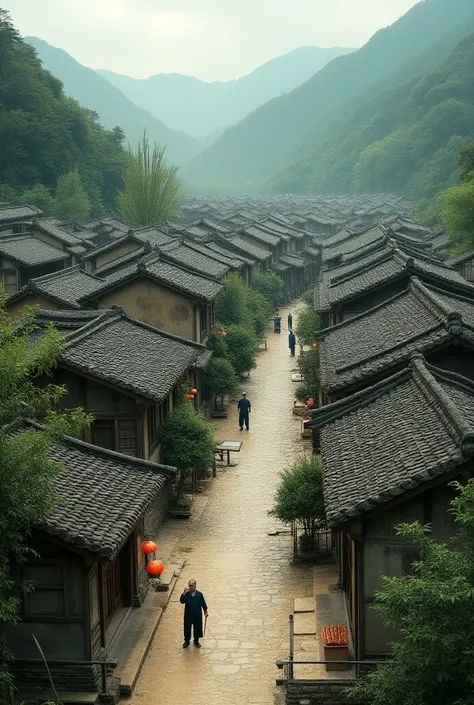 One of the ancient Chinese villages