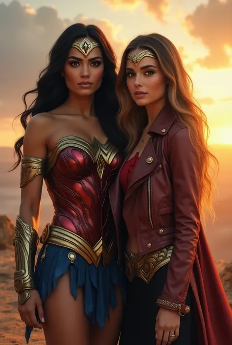 Wonder woman +Sabrina carpenter 