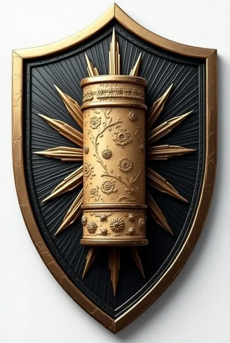 badge, Modern military ,  with a champagne cork
