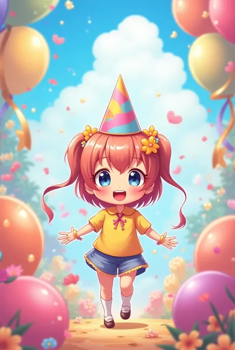 Birthday anime video