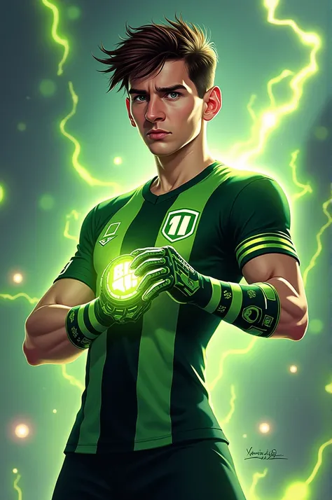 Leo Messi as Ben 10 watch 