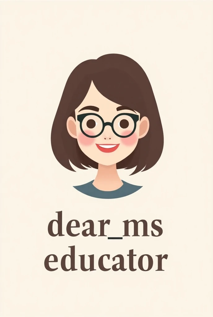 Image of YouTube channel name Dear_ms educator logo