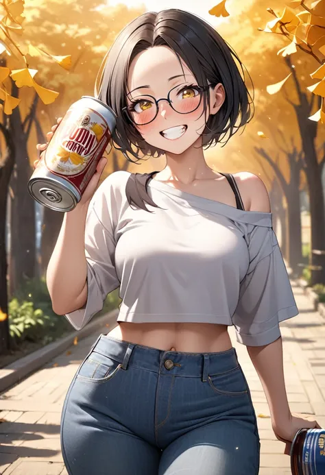 RAWphoto,photorealistic,8k16k,best quality,perfect anatomy,perfect detailed,ultra highres, extremely detailed eyes and face,gleaming skin,shiny skin,1girl,Japanese,black short hair,pixie cut, (wearing glasses:1.3),(parted bangs,forehead:1.2),round face,med...