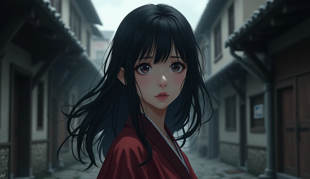 1girl,medieval setting,two young people after receiving a beating,concept art,videogame,realistic anime style,dark alley in a medieval city,beautiful detailed eyes,beautiful detailed lips,extremely detailed eyes and face,long eyelashes,detailed clothing,gl...