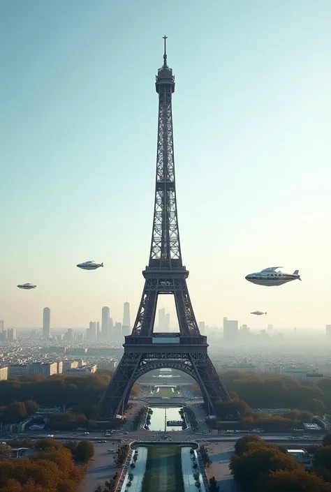  Eiffel Tower Paris in 2064