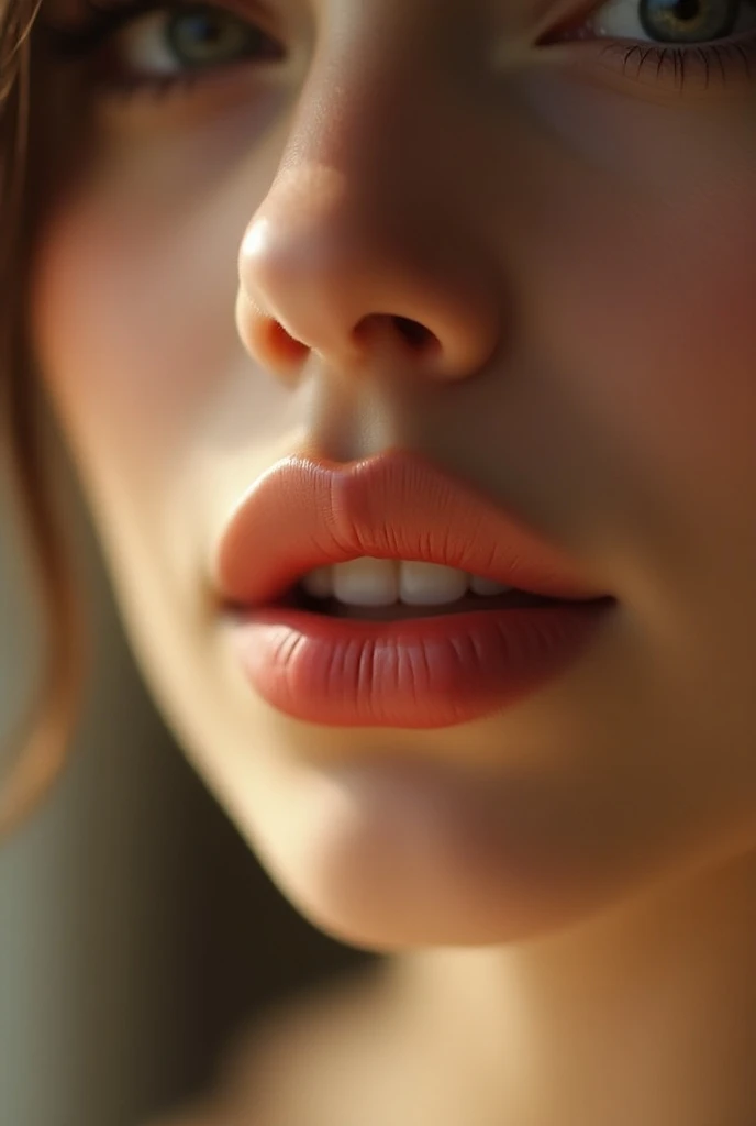 Lips of girl 