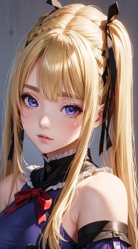 super high quality、best quality、masterpiece、 very cute、marie rose、 shiny beautiful blonde 、beautiful life 、 beautiful hair with ...