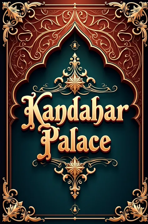 My shop name is Kandahar Royal Palace.
Make a beautiful text design