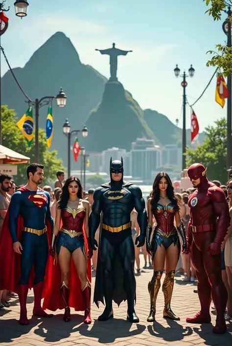 Justice League in Brazil hosted by Brazilians in the state of Rio de Janeiro 