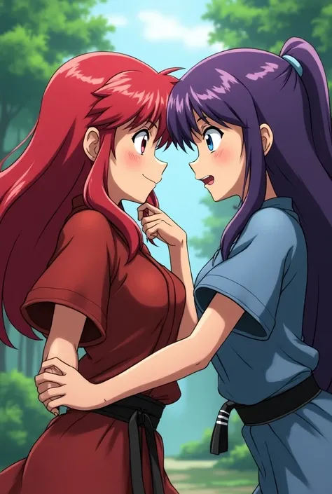 ranma-chan x shampoo-chan