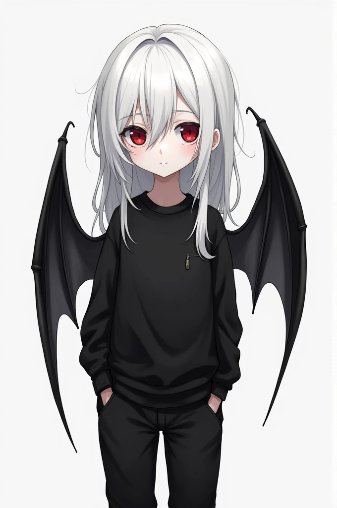  Kizuro is a young boy with a thin and slender body , 1,75 inches tall, Very pale skin,  very long white hair that cascades down to the middle of his back , with long loose locks on each side of her head that fall over her shoulders and a fringe that cover...