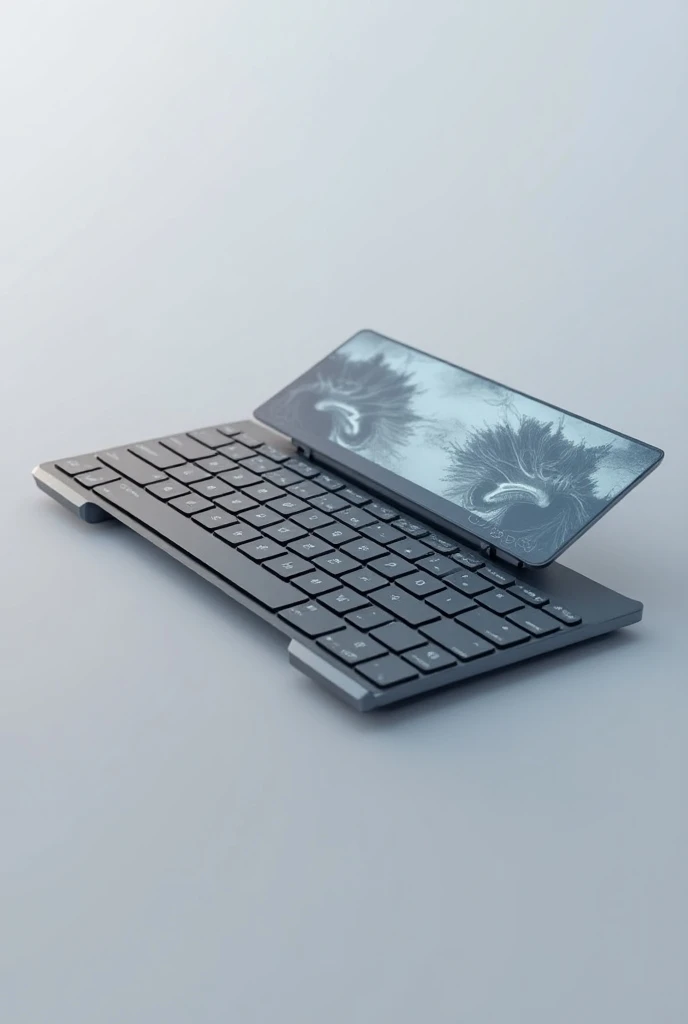  A keyboard with a small screen，Sharp look 