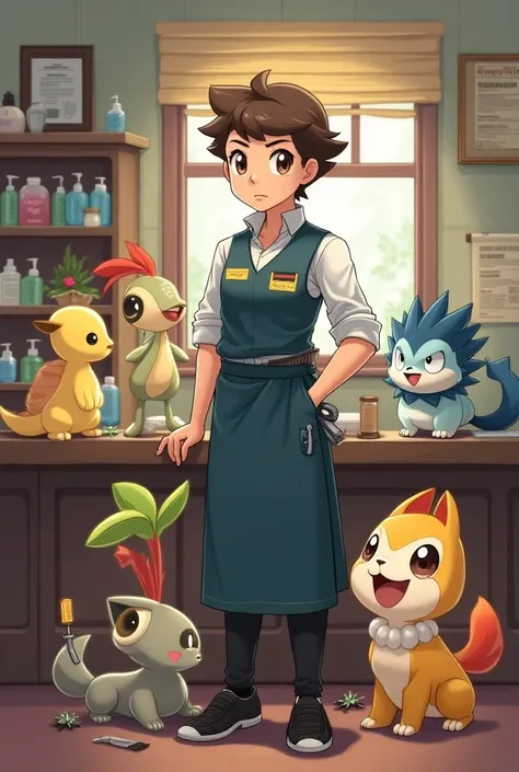 Pokémon Barber Trainer 


