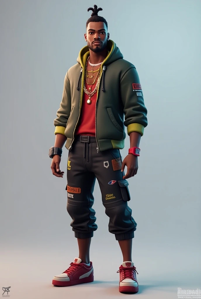 Cree moi le skin travis scott en mode normal sur fortnite