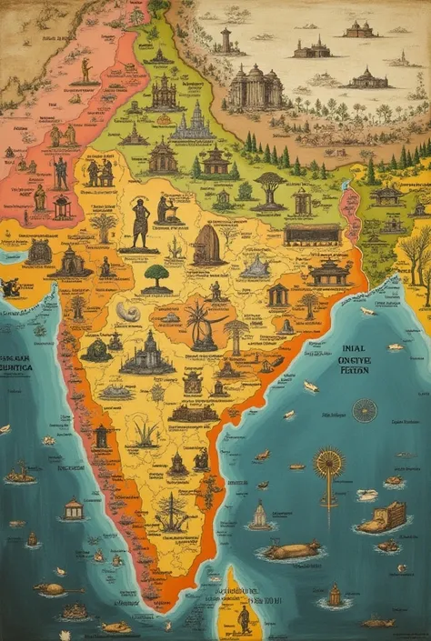 Formation of States: The Mahajanapadas comprised 16 major states, both monarchical and republican, leading to a complex political landscape in ancient India.