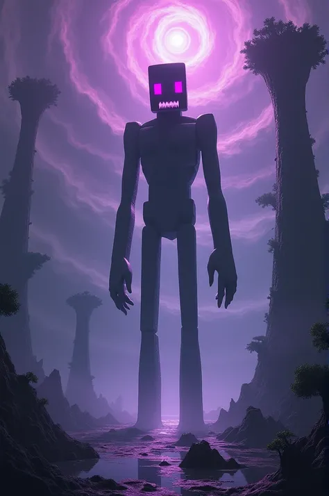 Enderman of Minecraft 