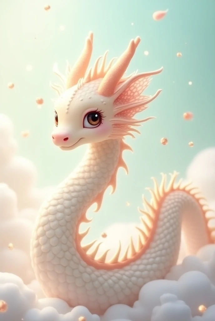 Chinese pearl dragon kawii