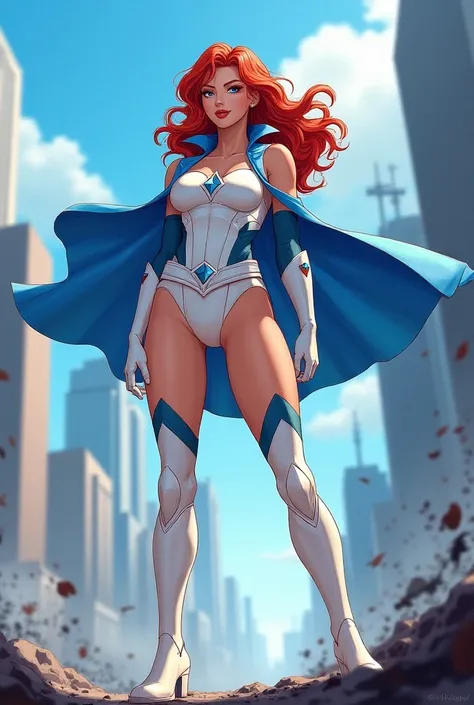 Power girl anime  suit