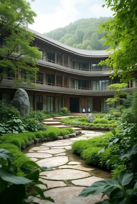  Spiritual Hospital, house with garden 