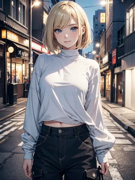 Anime style, super fine illustration, highly detailed, beautiful detailed, pale tone image, static representation, gentle expression, happy expression, 8k, beautiful face, handsome face, cute & bright image, 23-years-old-girl, pretty & perfect 1girl with b...