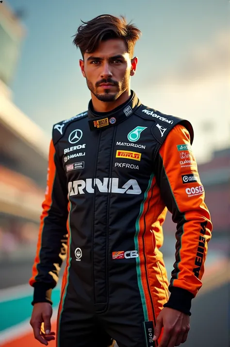 You can make an image of Carlos Sainz JR in the current McLaren uniform