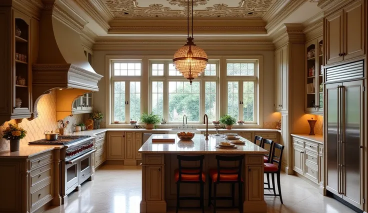  A large luxury kitchen