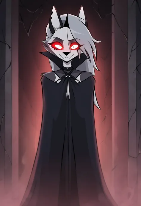 (1girl, solo), perfect body, slim,
anthro, robe, furry, smile, sinister look, grim reaper outfits, cape covering whole body, lon...