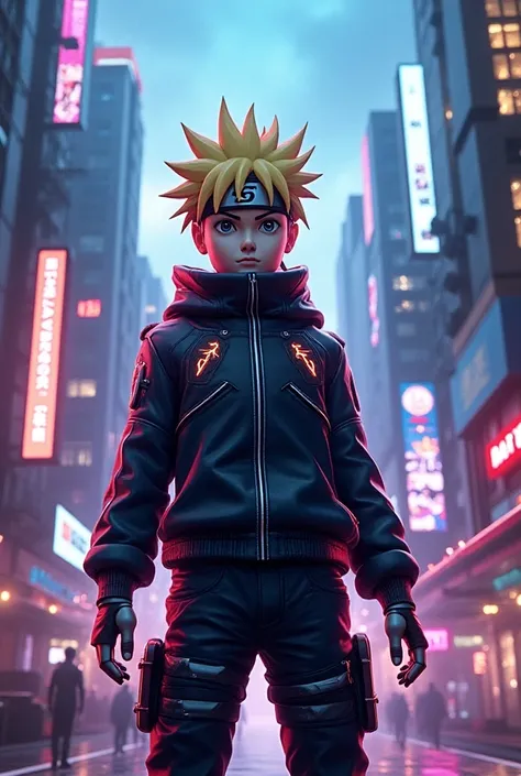 Naruto in cybercity