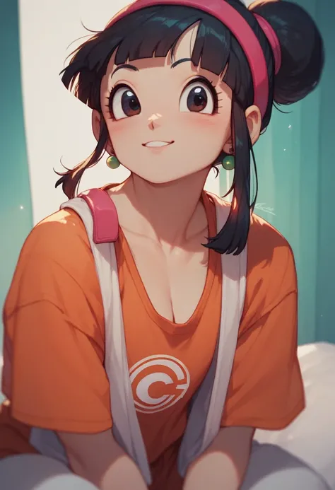  Chichi(Dragon ball) cute face