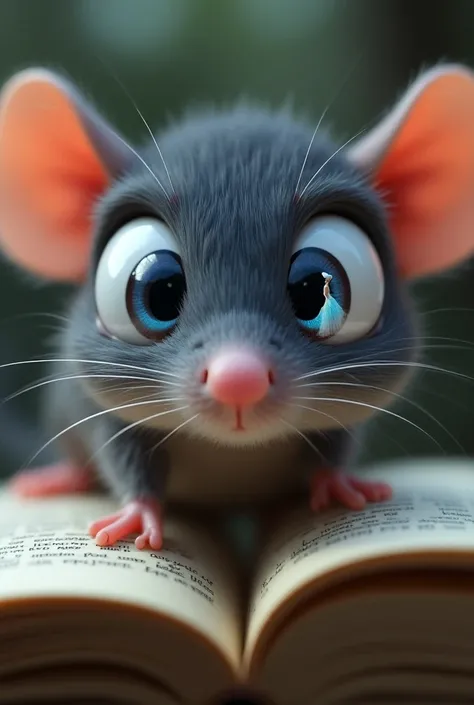 An image of Cinderella twirling in a delicate gown is clearly and prominently visible on both of the huge eyes of a mouse, seen in extreme macro close up, the mouses eyes fill the whole image so the dancing Cinderella is clear and the focus of the image, t...