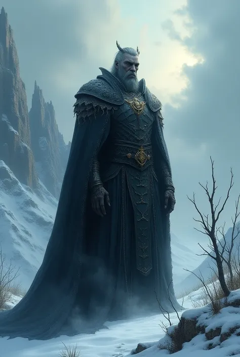 A cursed cold king 

