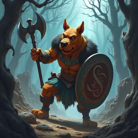 Scooby Doo: The Angry Warrior, the Fierce of Evil