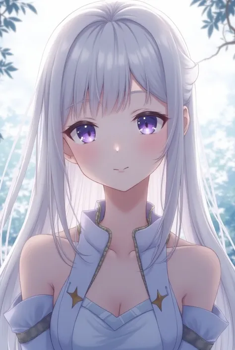 Emilia from re zero 
